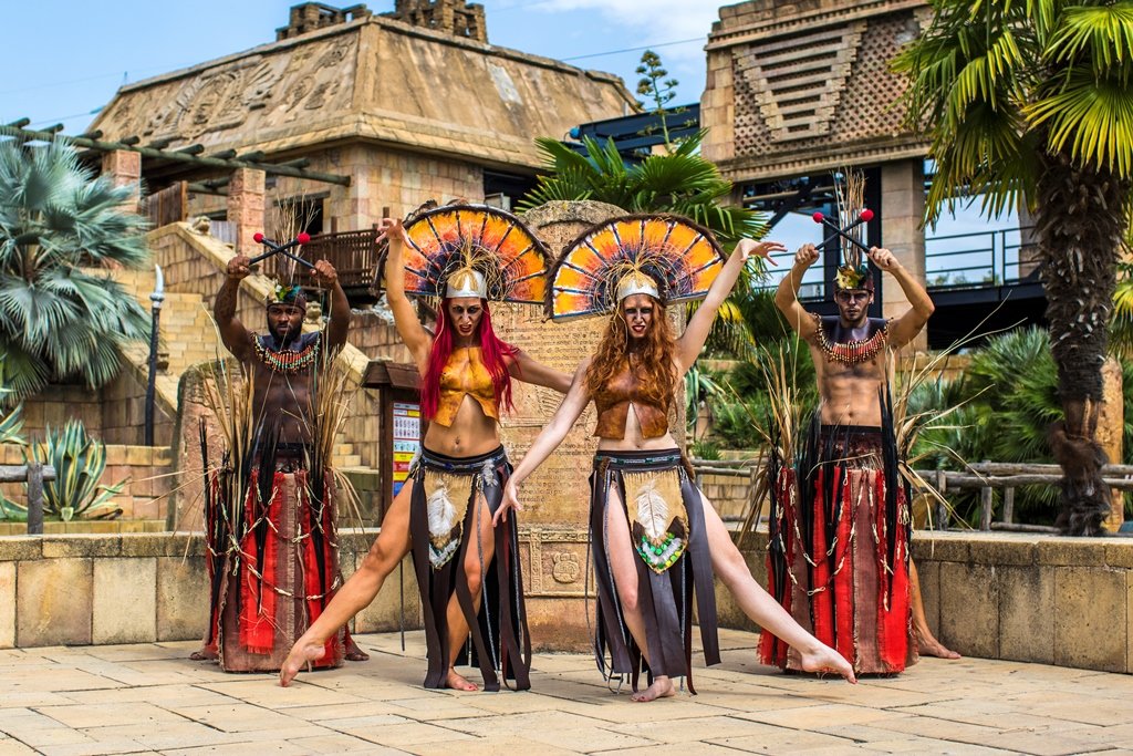 Mirabilandia HALLOWEEN: Maya, Ravenna 17/09/2015; ph © Luca Lucchesi - www.officinaphotografica.com